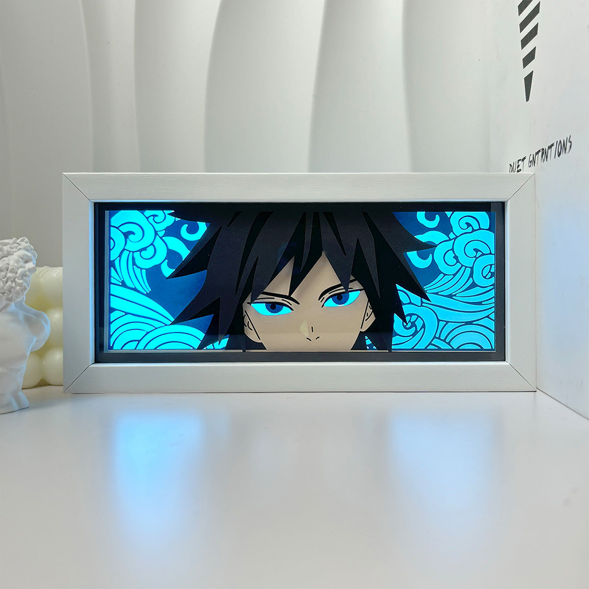 Picture frame anime box lights