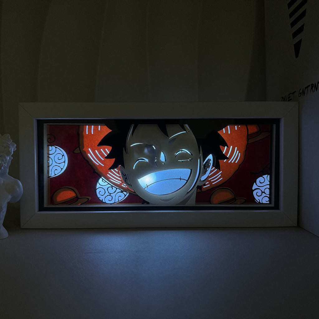 Picture frame anime box lights