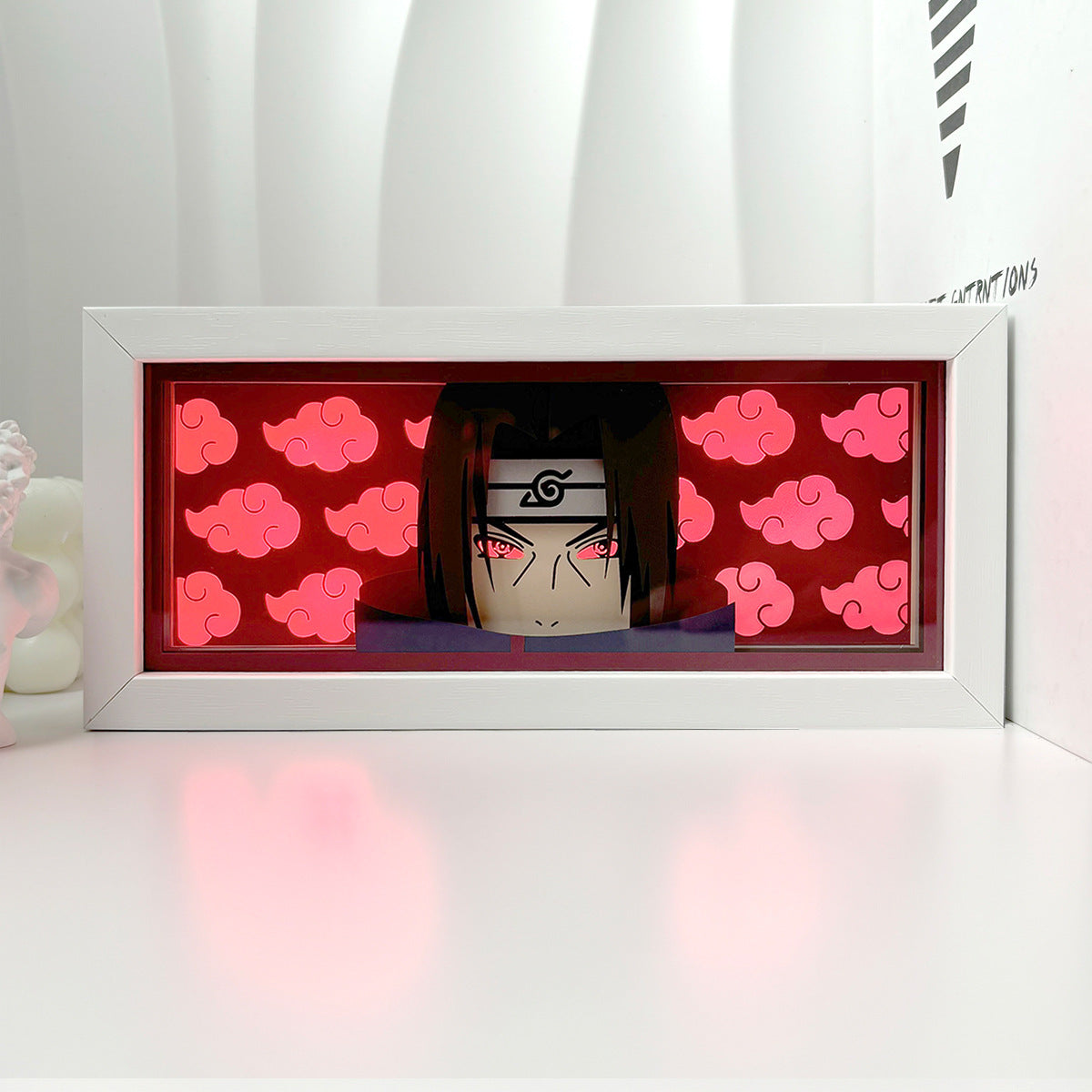 Picture frame anime box lights
