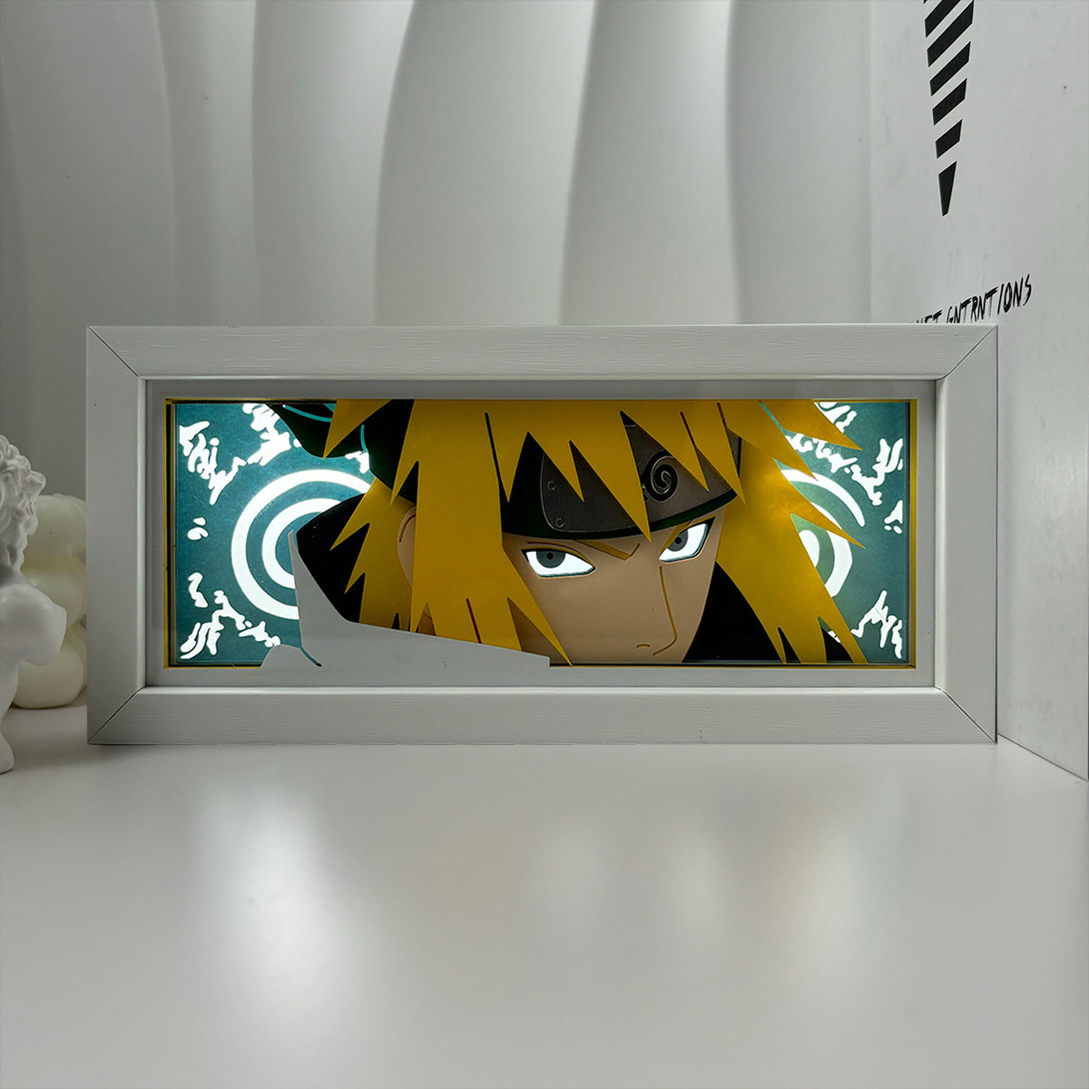 Picture frame anime box lights