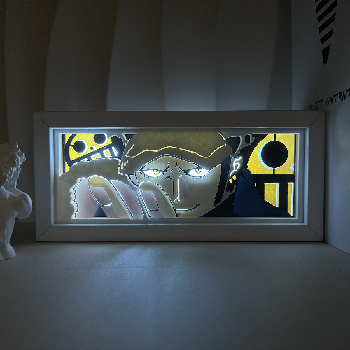 Picture frame anime box lights