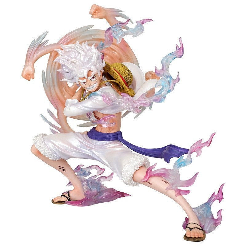 Gear 5 Luffy – Rotating Arm Figure (19cm)