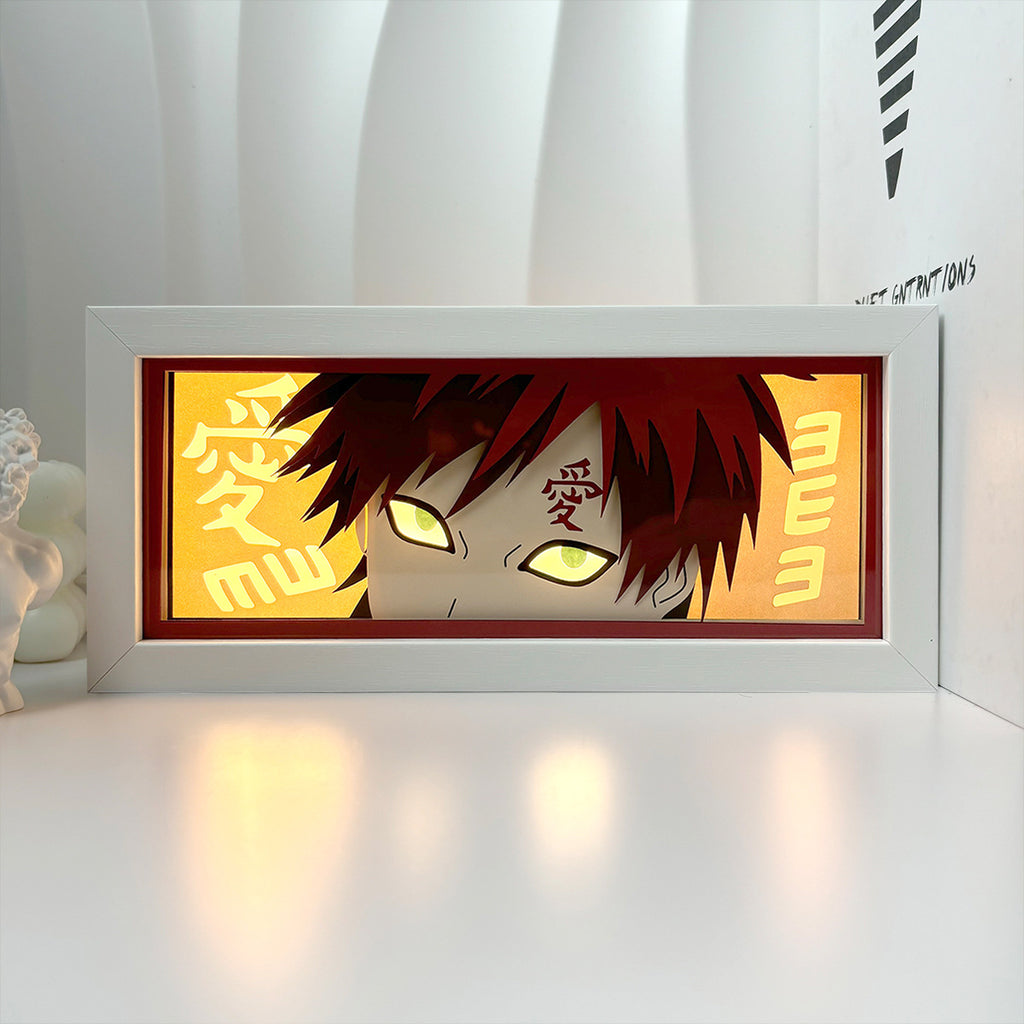 Picture frame anime box lights