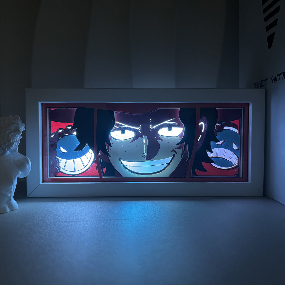 Picture frame anime box lights