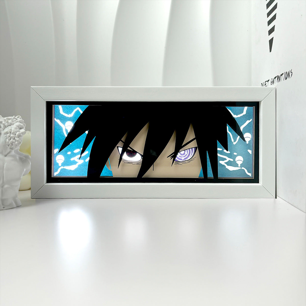 Picture frame anime box lights