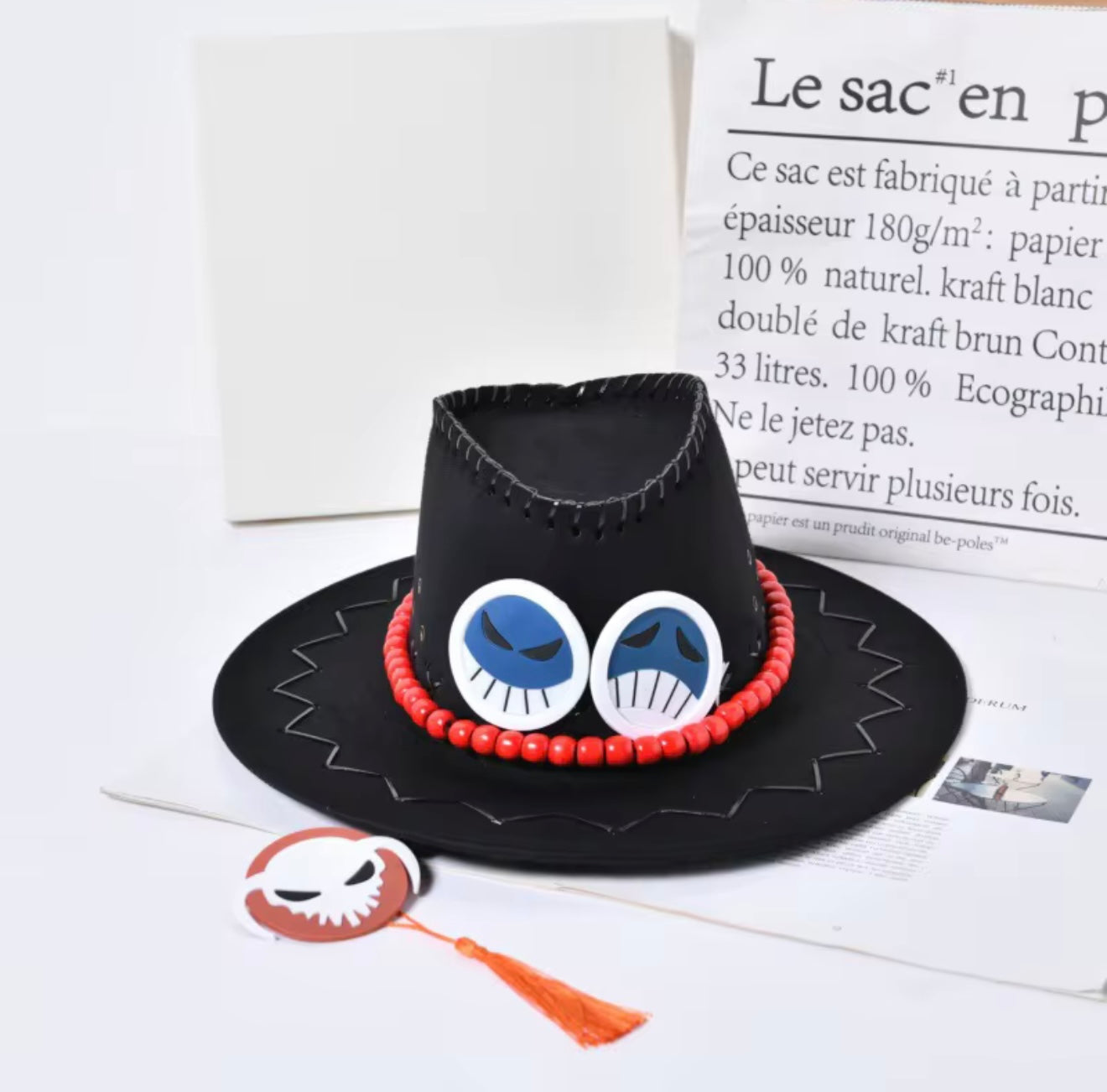 Portgas D. Ace Hat – One Piece Anime Cosplay Hat (Collector’s Edition)