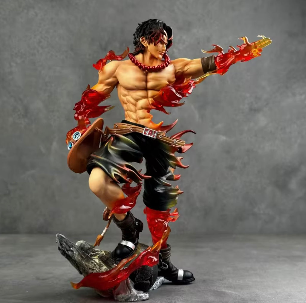 Portgas D. Ace Fire Fist GK Figure – One Piece Collector Statue (26cm Premium Edition)