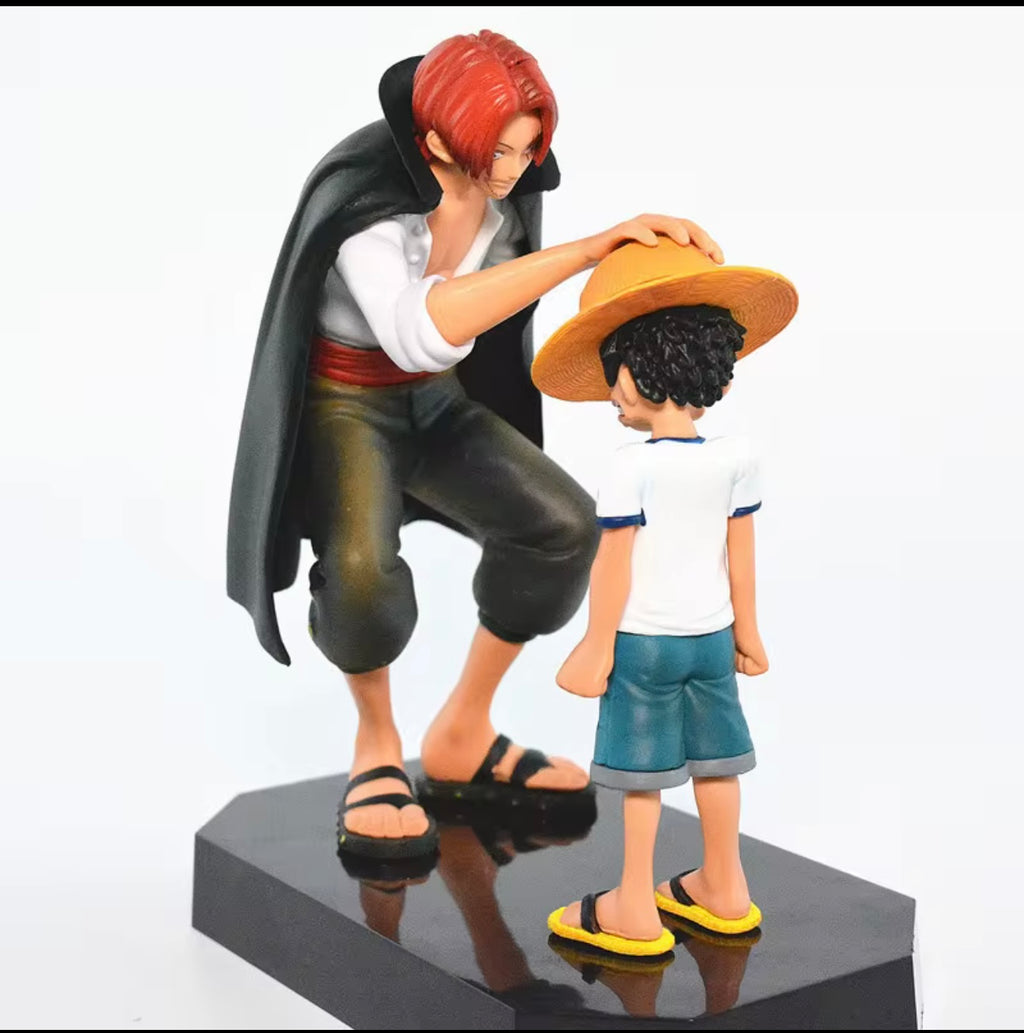 Luffy and Shanks figurine-premium edition (18cm)
