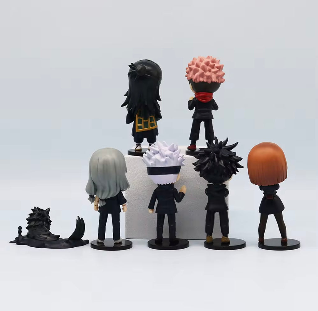 Jujutsu Kaisen mini Figure Set – 7 Characters Complete Collection