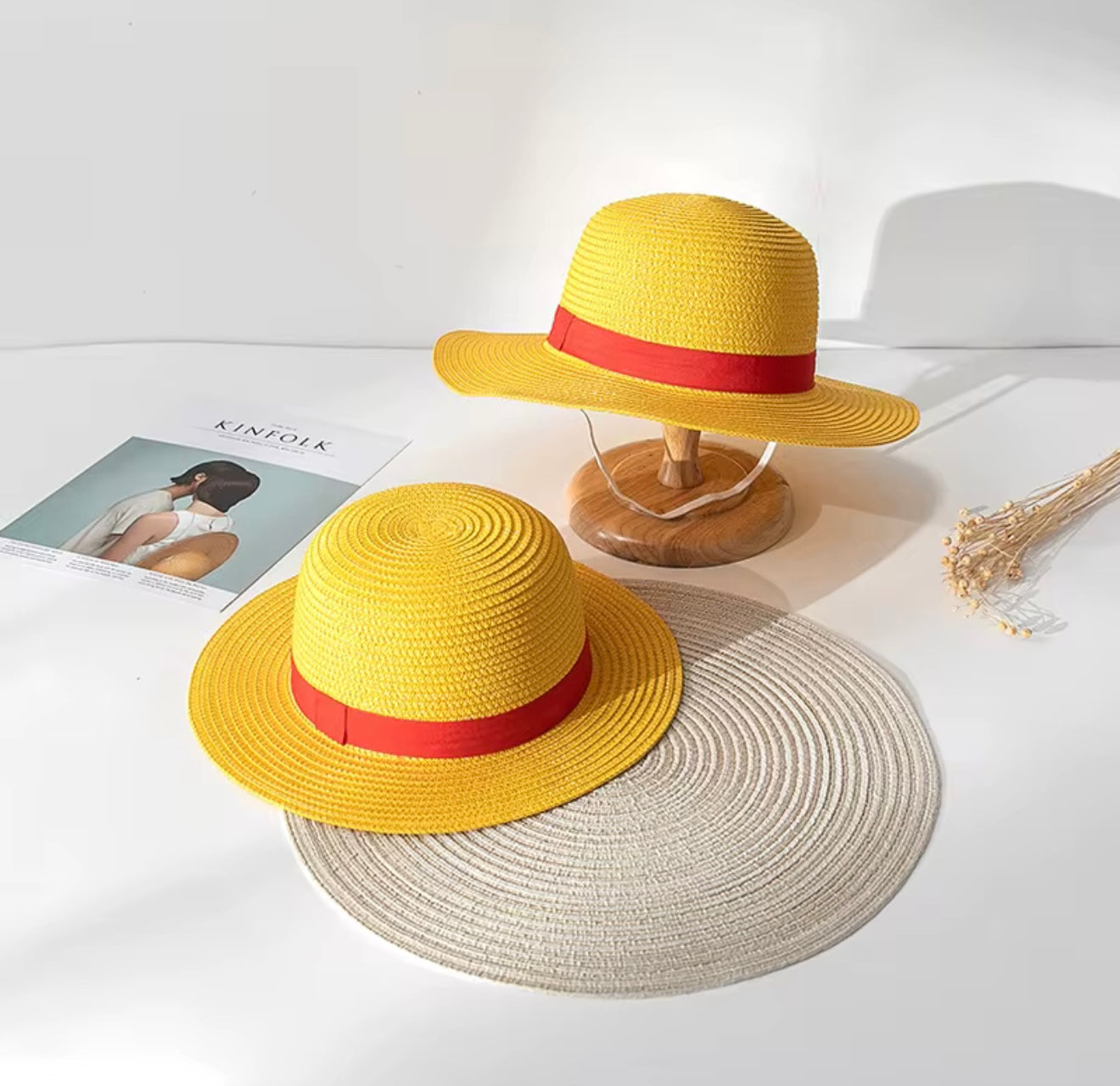 Monkey D. Luffy Straw Hat – One Piece Cosplay Anime Hat
