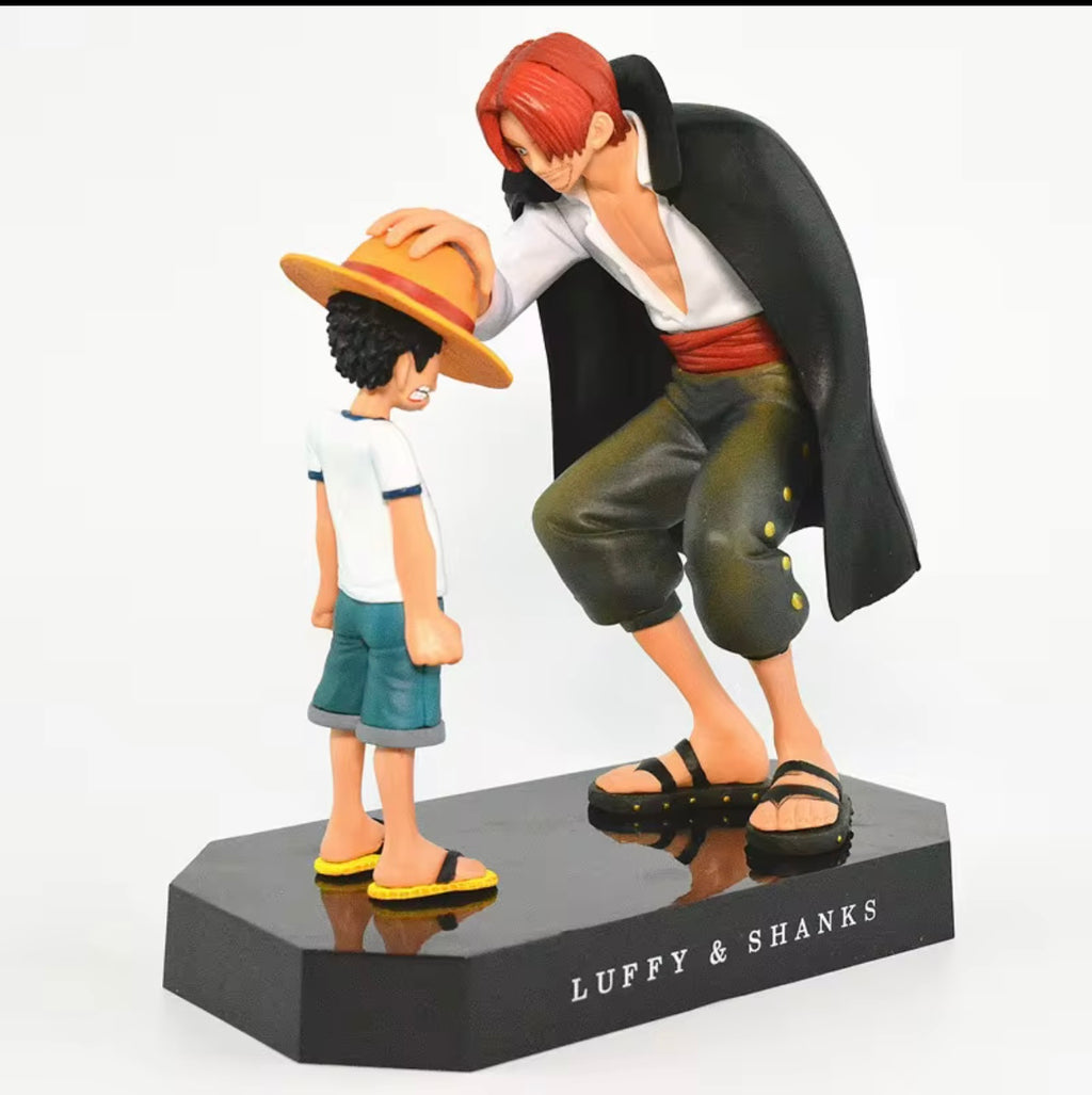 Luffy and Shanks figurine-premium edition (18cm)