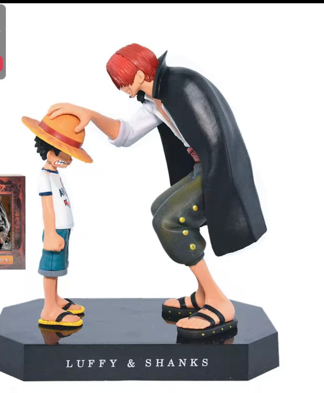 Luffy and Shanks figurine-premium edition (18cm)