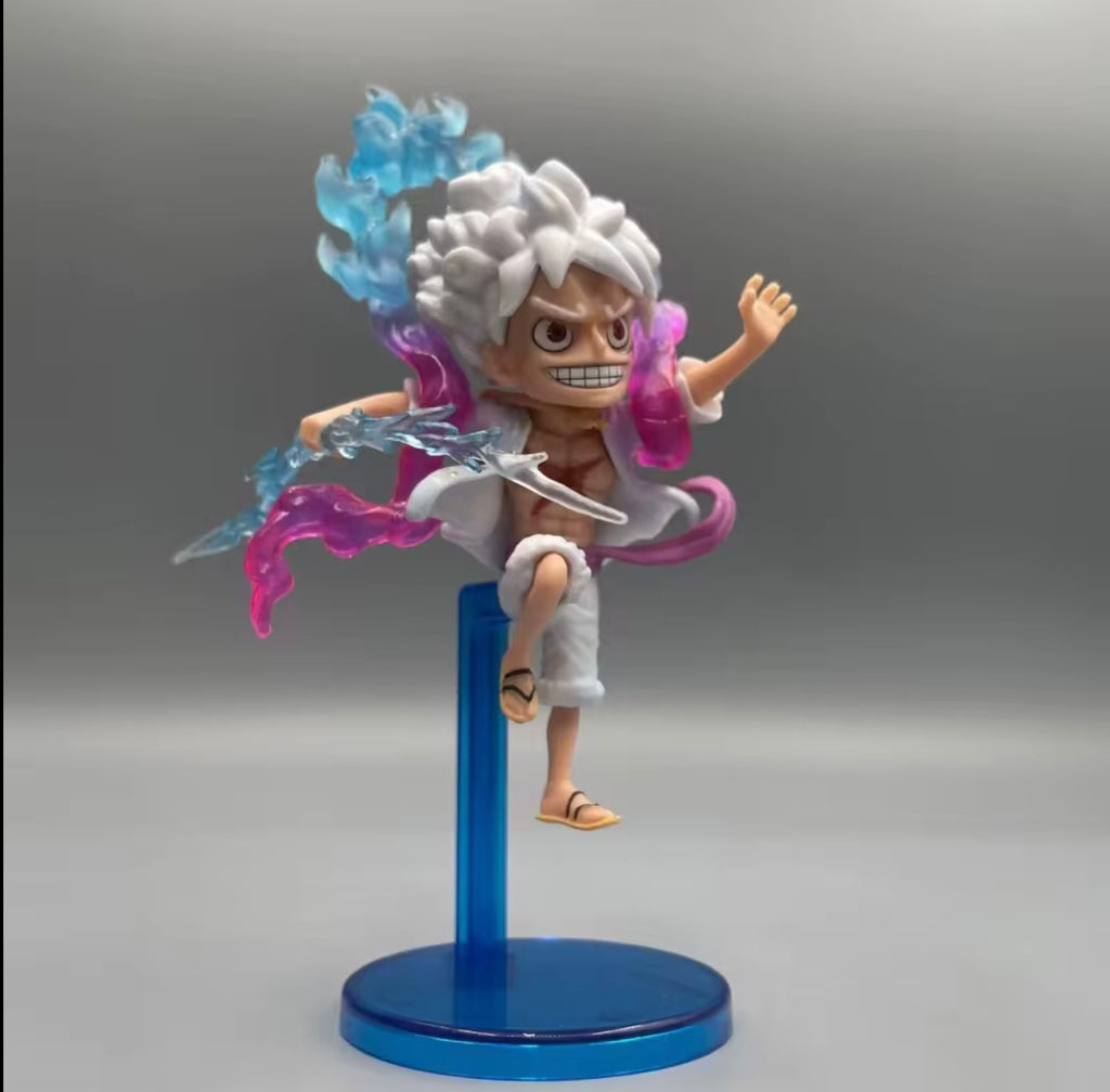 One Piece Gear 5 Luffy Mini Figure Set (5-Pack) – Nika Edition