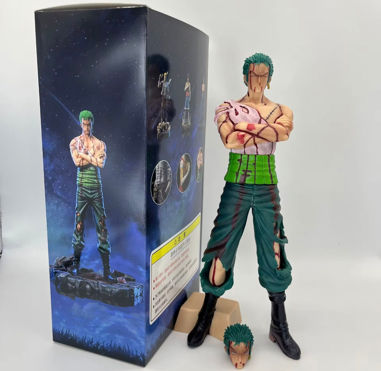 Straw hat trio action figure-one piece(26-30cm)