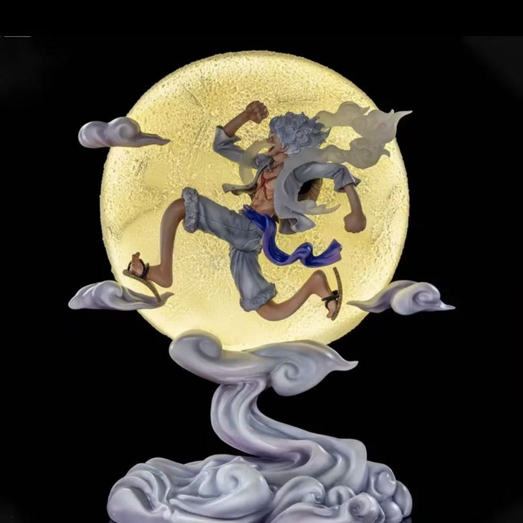 Luffy Gear 5 Nika Light Figure (25–30cm)