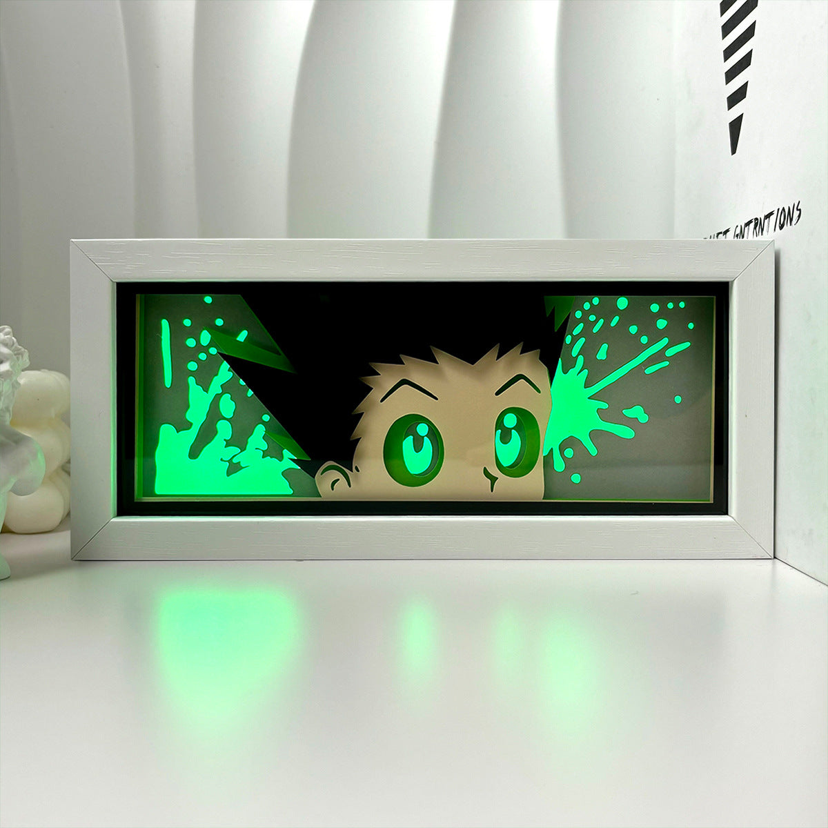 Picture frame anime box lights