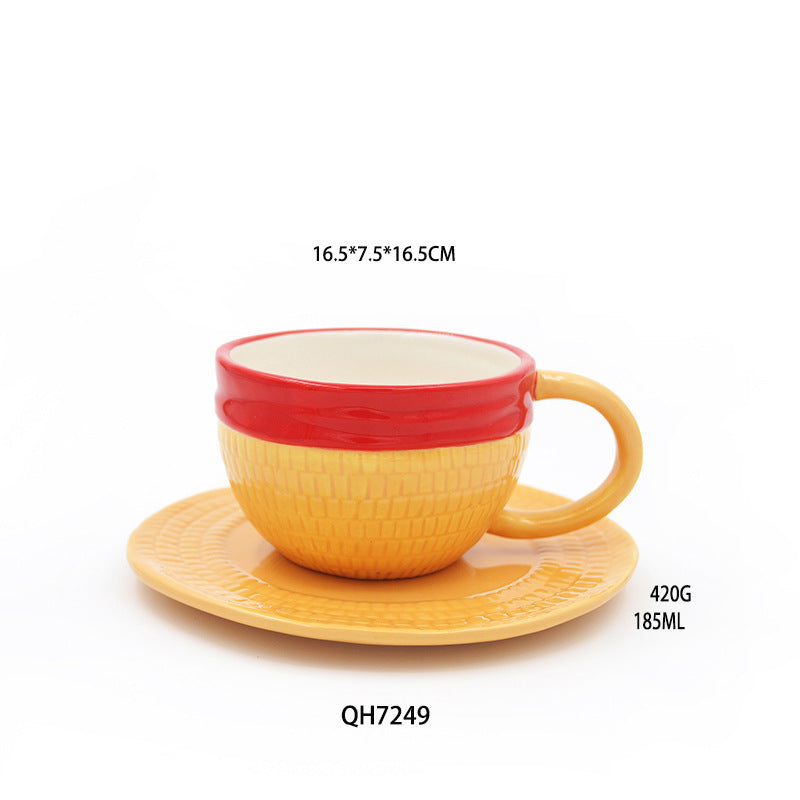 One Piece Straw Hat Mug – Ceramic Edition