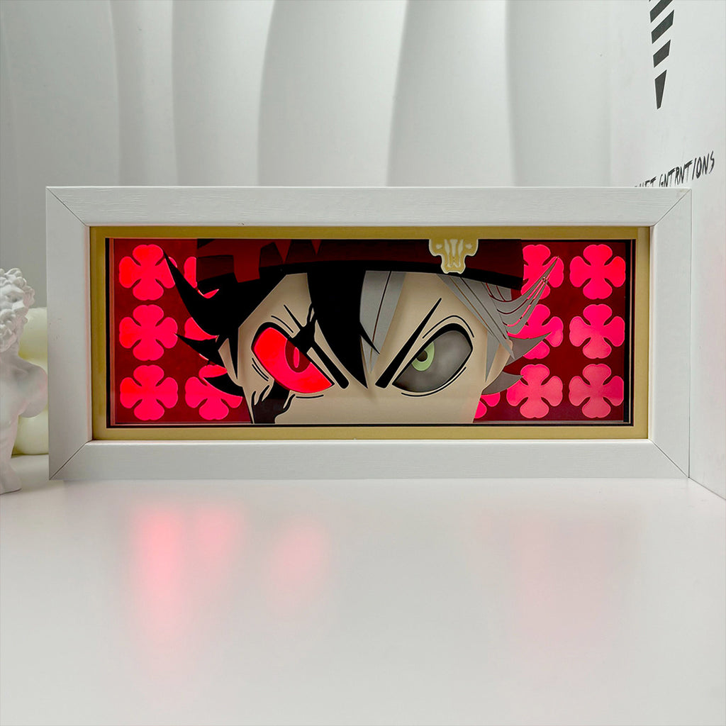 Picture frame anime box lights