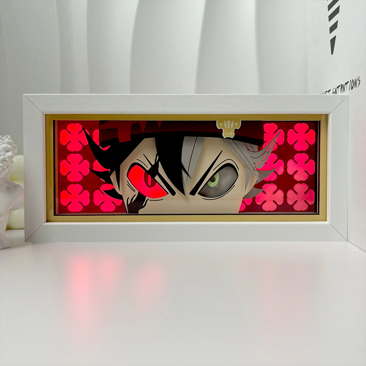 Picture frame anime box lights