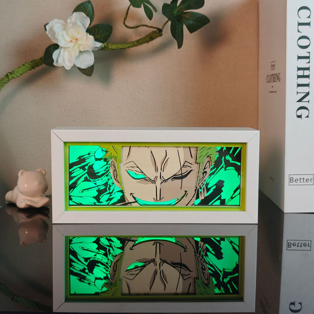 Picture frame anime box lights