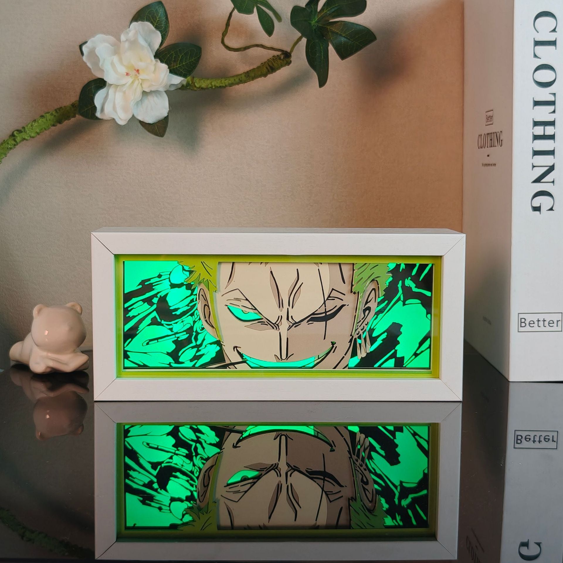 Picture frame anime box lights