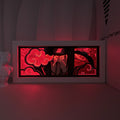Picture frame anime box lights