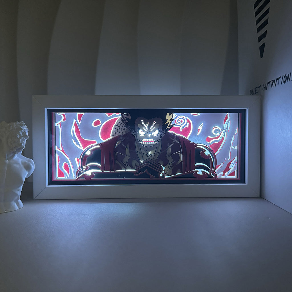 Picture frame anime box lights