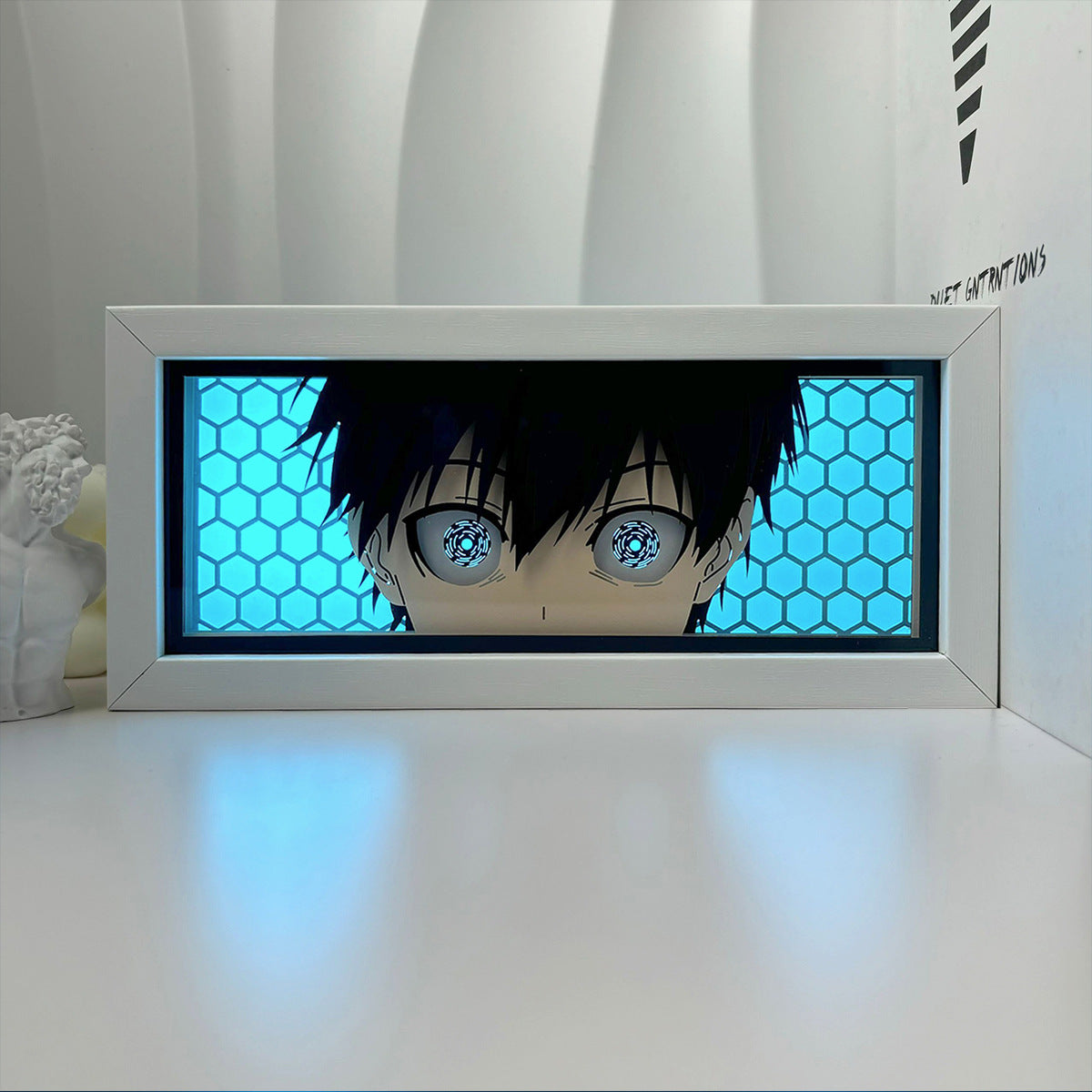 Picture frame anime box lights